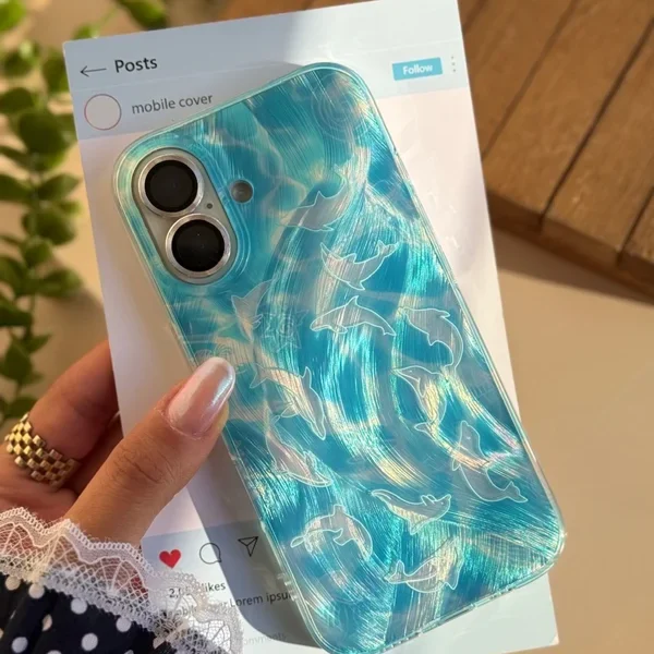 قاب Dolphin مناسب آیفون 16 پرو