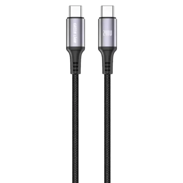 کابل شارژ تایپ سی به تایپ سی گرین لاین مدل Ultra Fast Charging