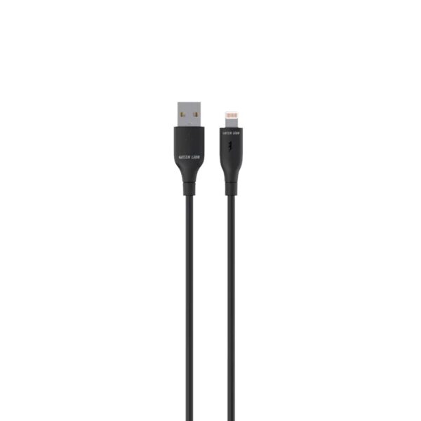 کابل USB-A به لایتنینگ گرین لاین مدل PVC Series طول 1 متر جریان 2.4 آمپر