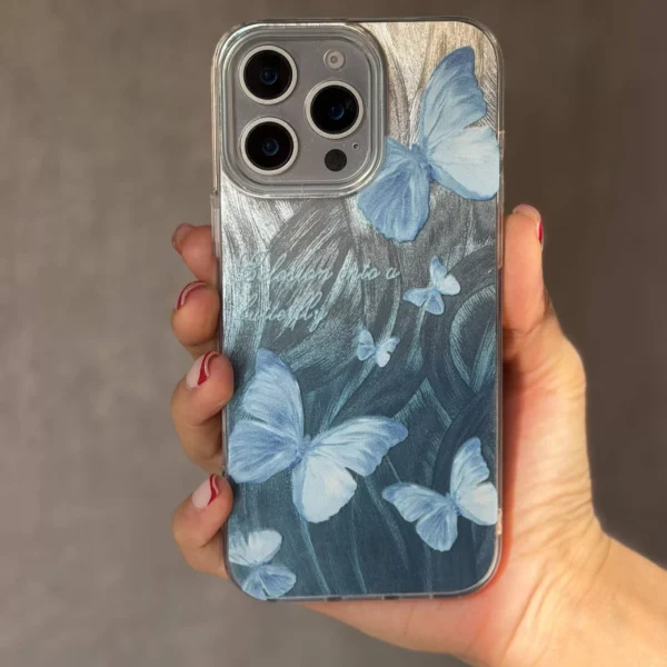 قاب Misty Butterfly مناسب ایفون 16 پرومکس